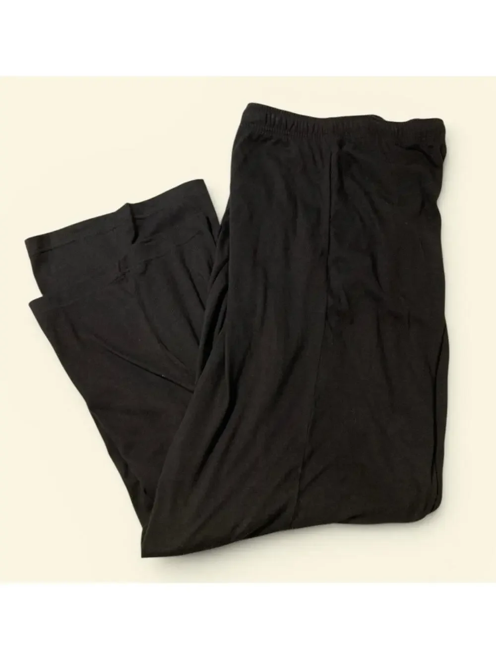 Men’s Sonoma Black Comfort Cotton Blend Lounge Pants Sz XXL